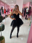 Black Mesh Dress