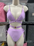 Hight Waist bikini fruncido