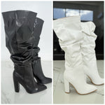 Botas fruncidas