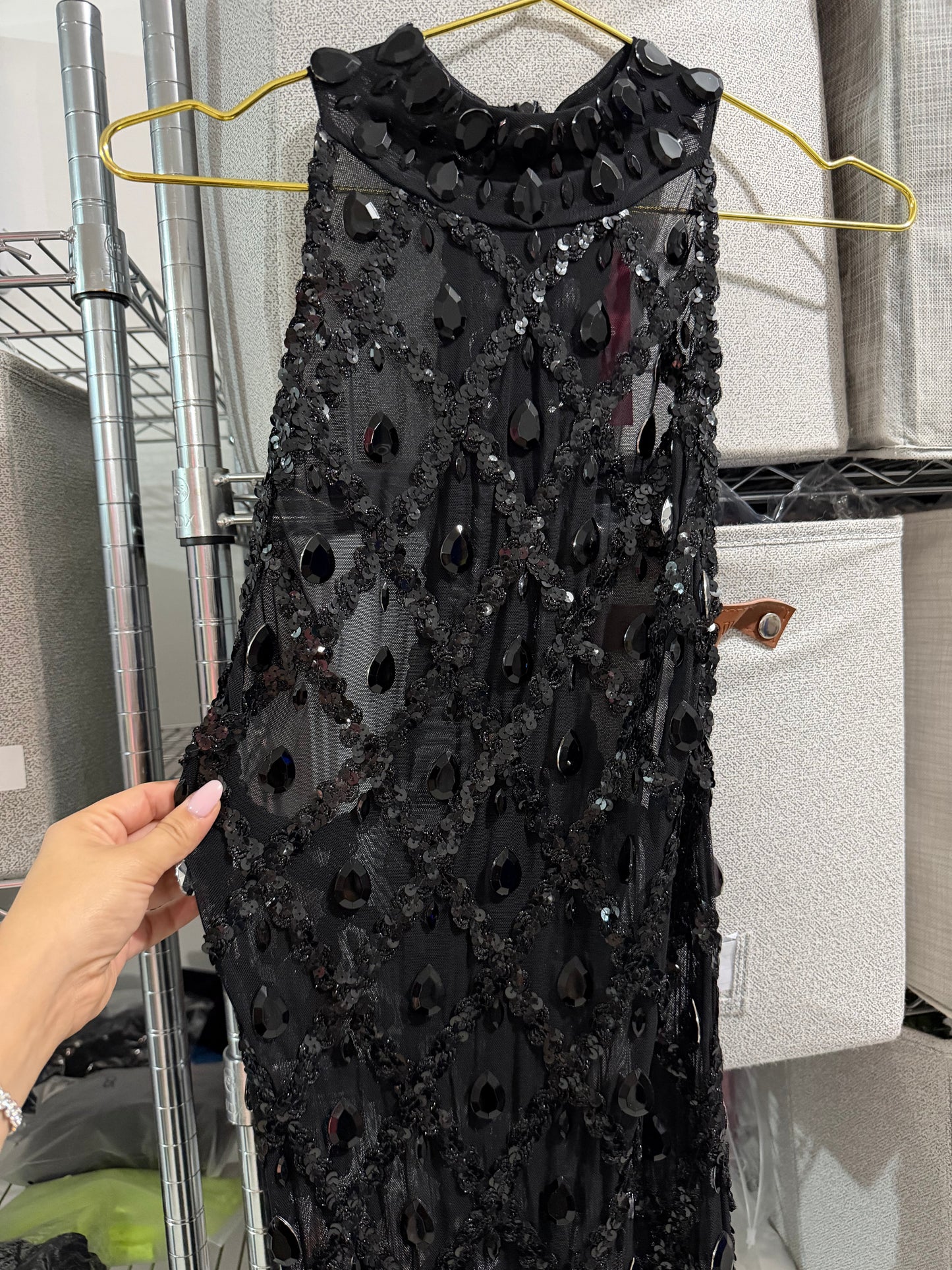 Rhinestone Lux Dress