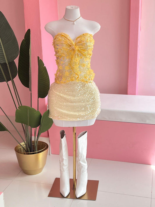 Pastel Sequins Skirt