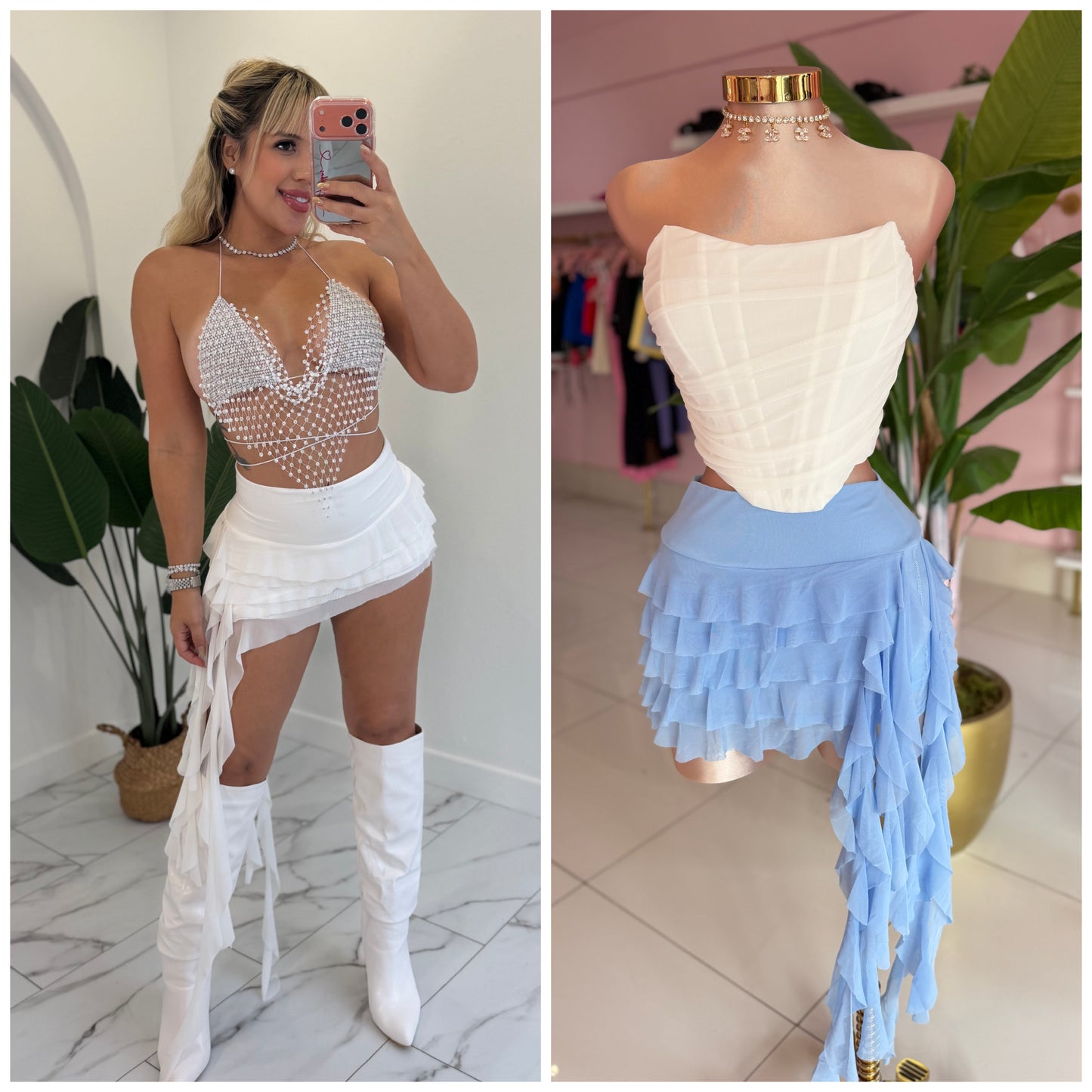 Cascade skort