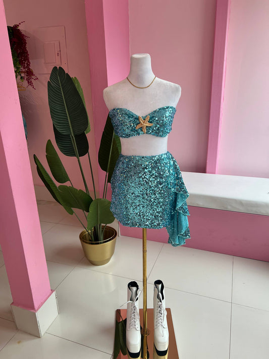 Sequins star ola set