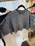 Washed Rhine crop top
