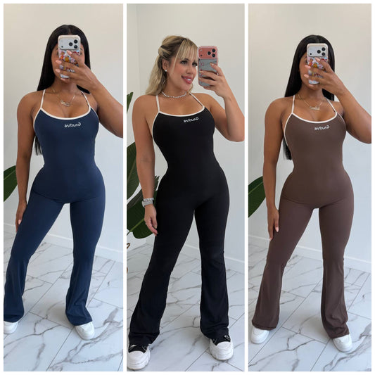 Jumpsuit palazzo bordes