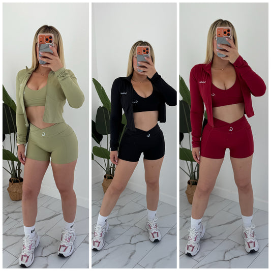 Tri-fit Short Jacket set