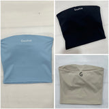 Strapless sport top