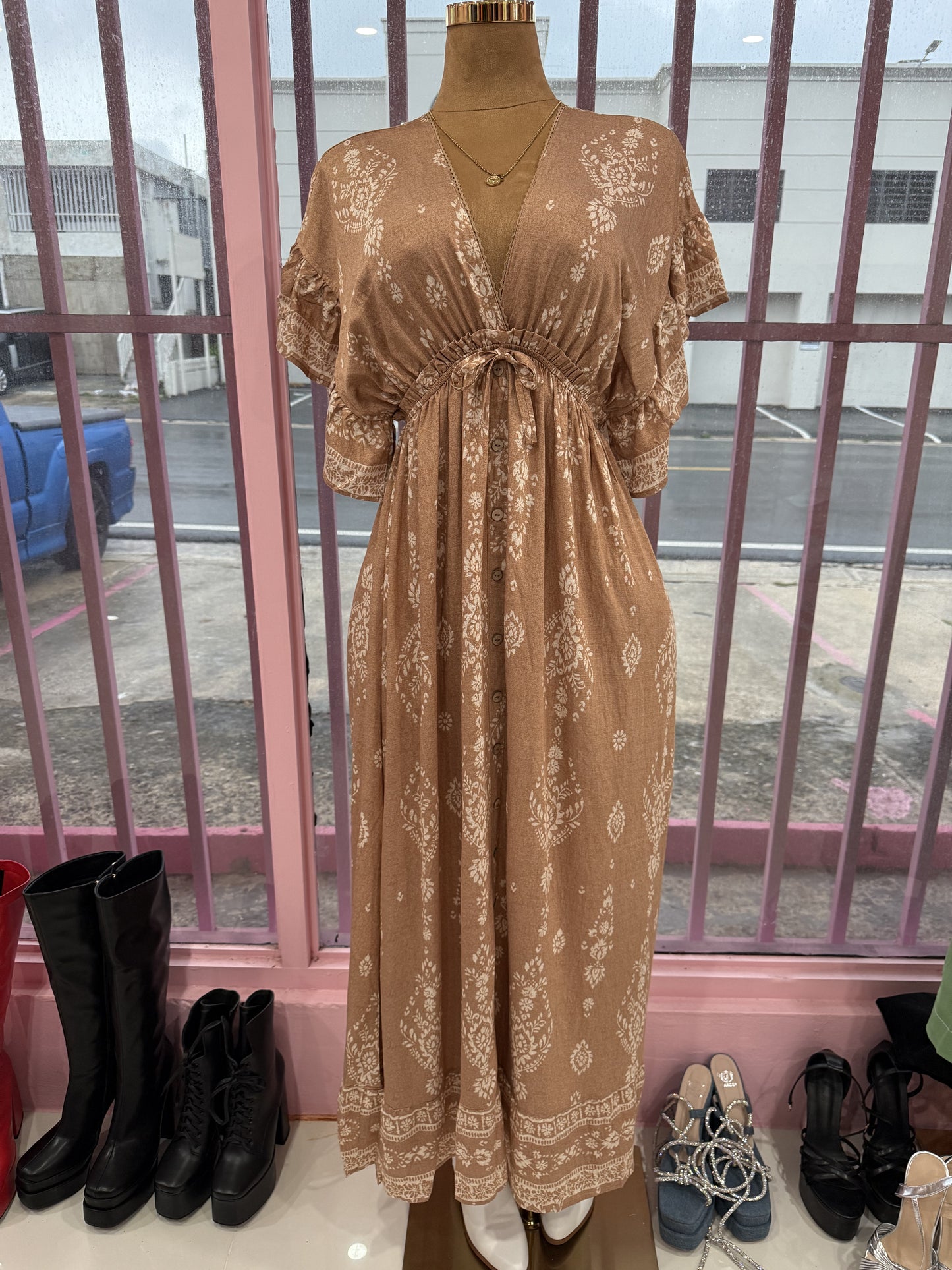Boho Maxi Dress (medium)