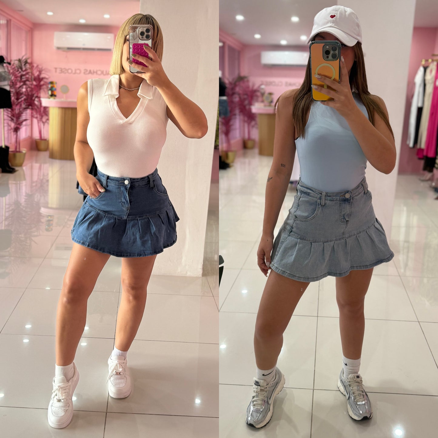 RBD Denim Skort