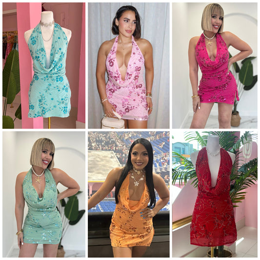 Fancy Halter dress