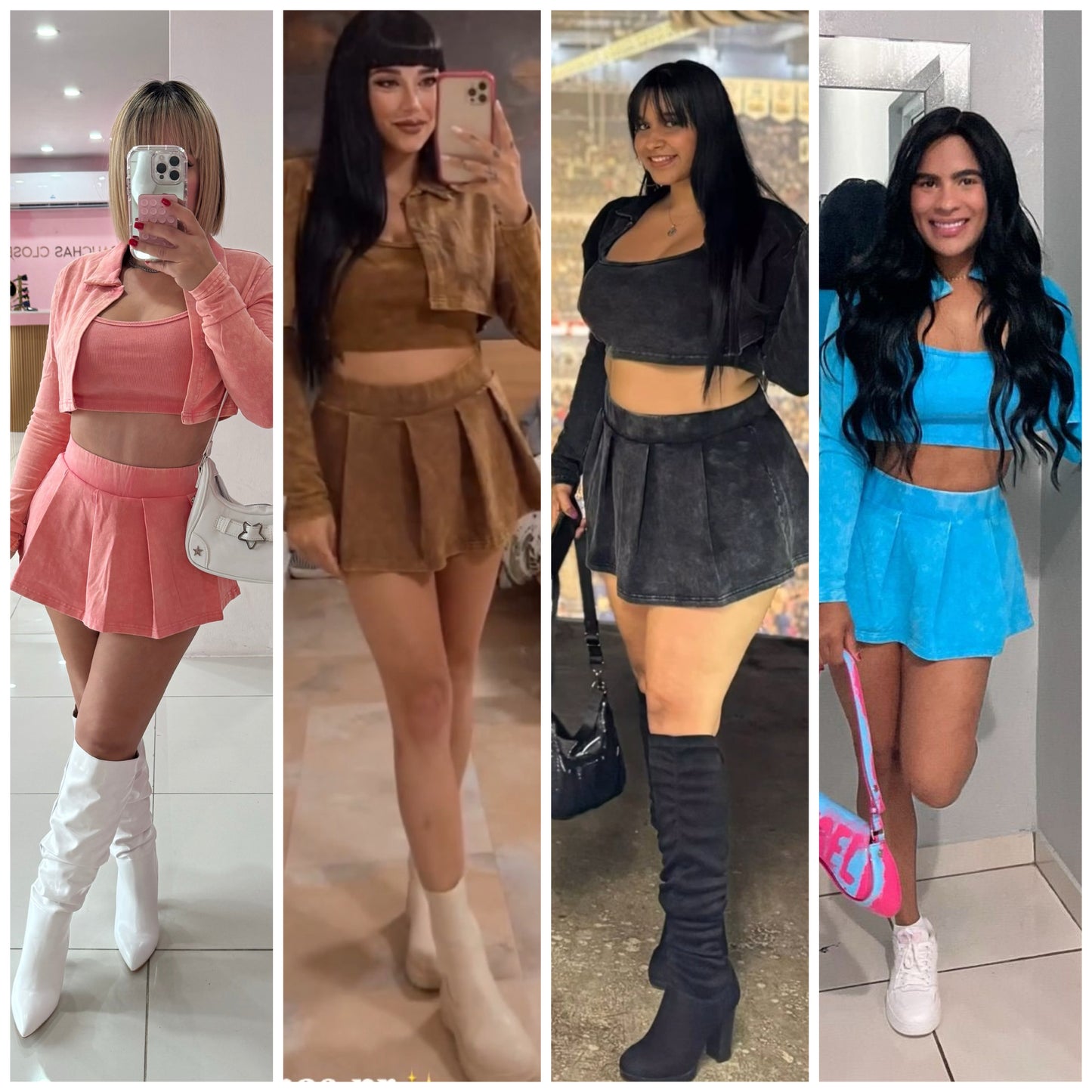 Marmol Skort Jacket Set (3 piezas)