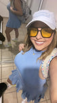 Vestido con pantalon Spandex