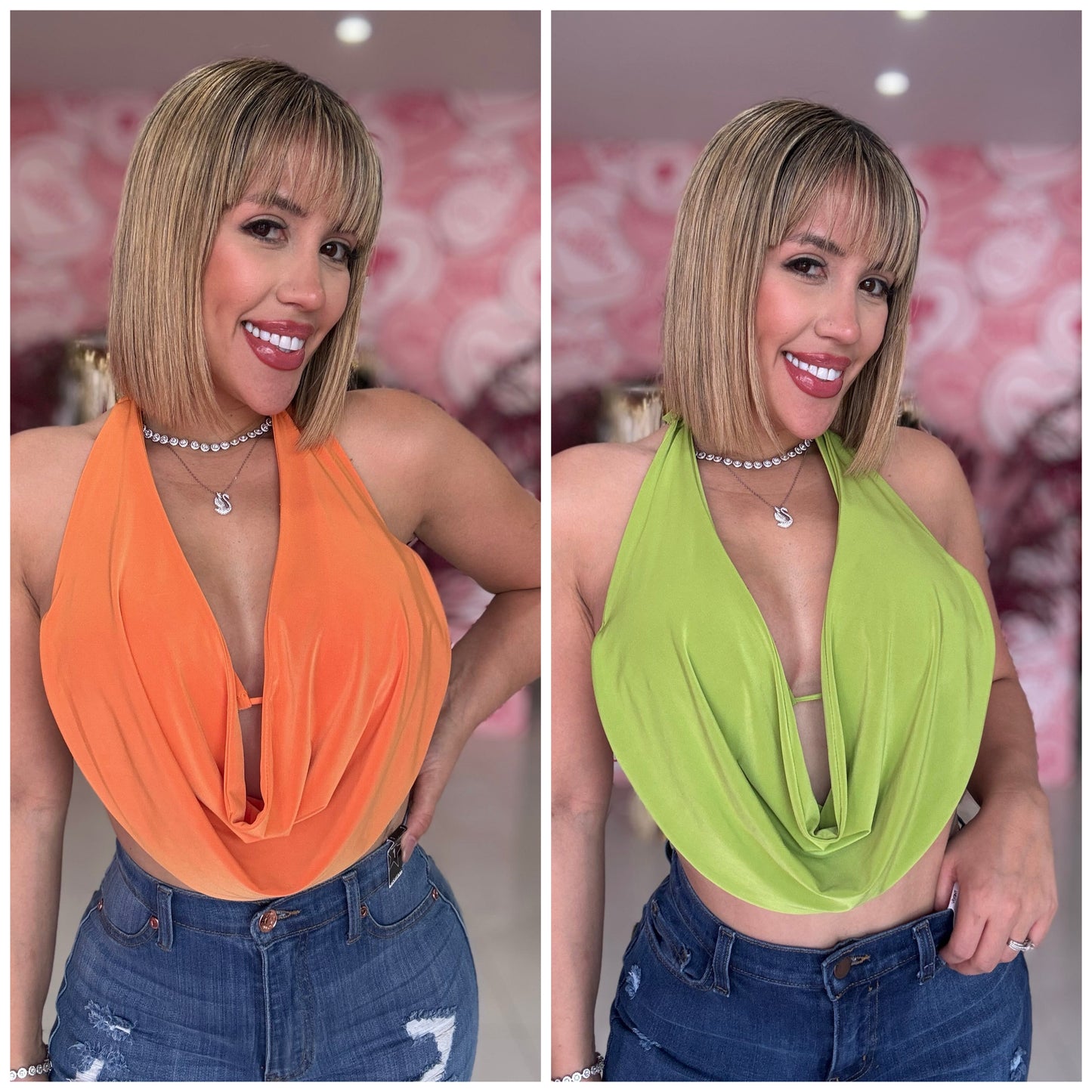 Triangulito Halter top