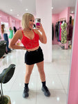 Otoño Skort (negro y blanco)