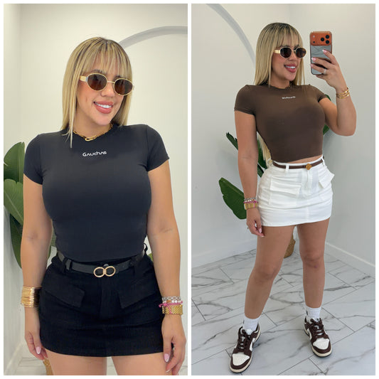 Jean skort