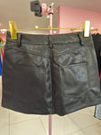 Leather Skort