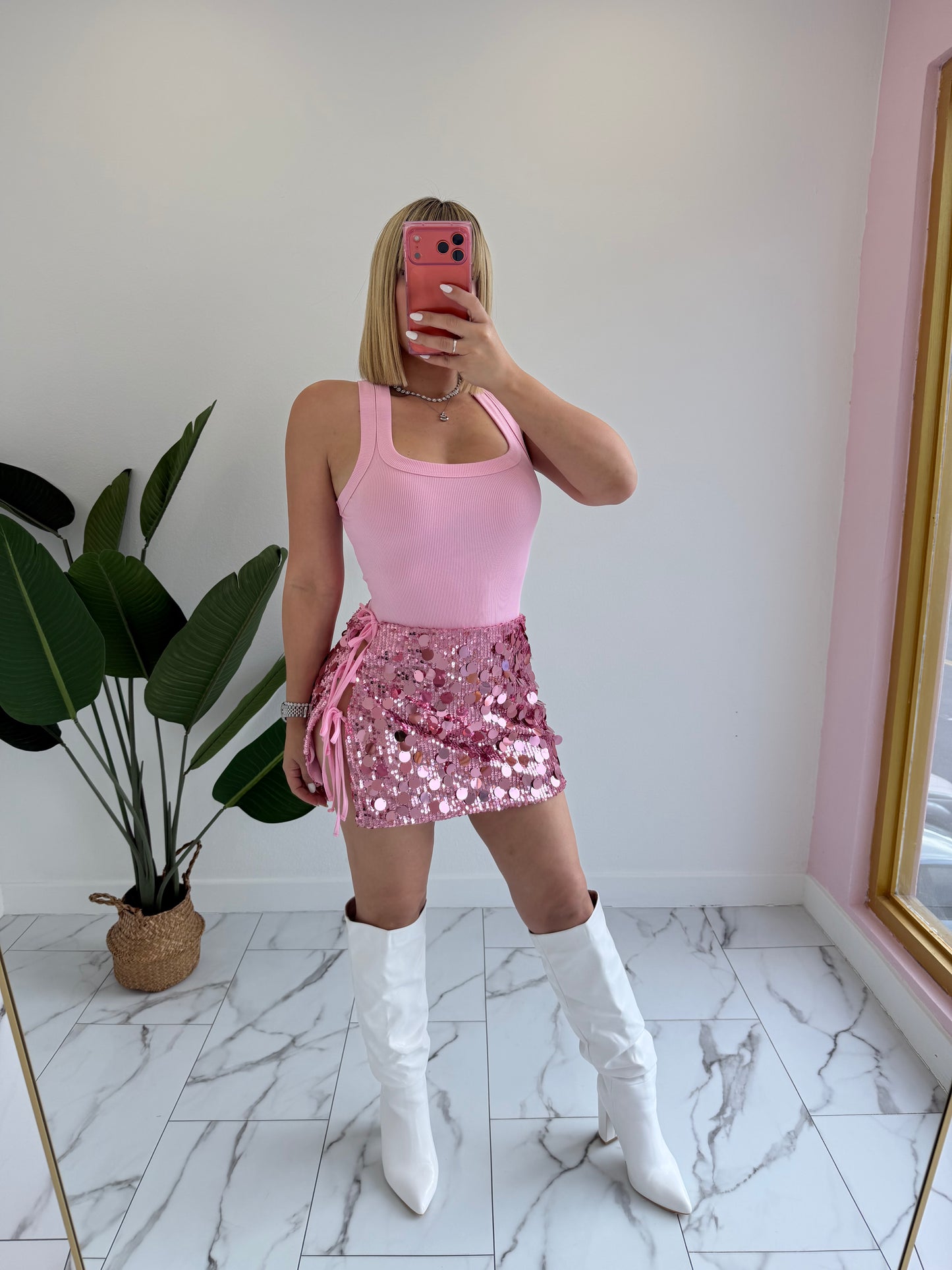 Amarradita Sequins Skirt