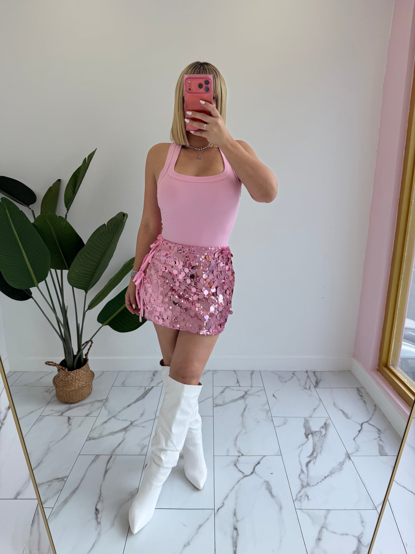 Amarradita Sequins Skirt