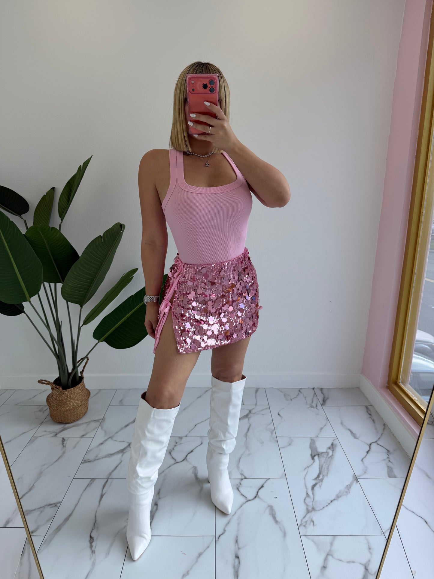 Amarradita Sequins Skirt