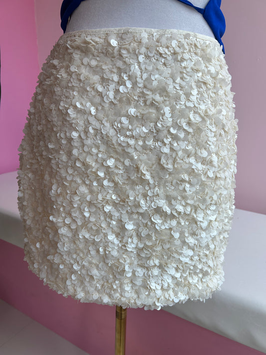 Snow Sequins Skirt