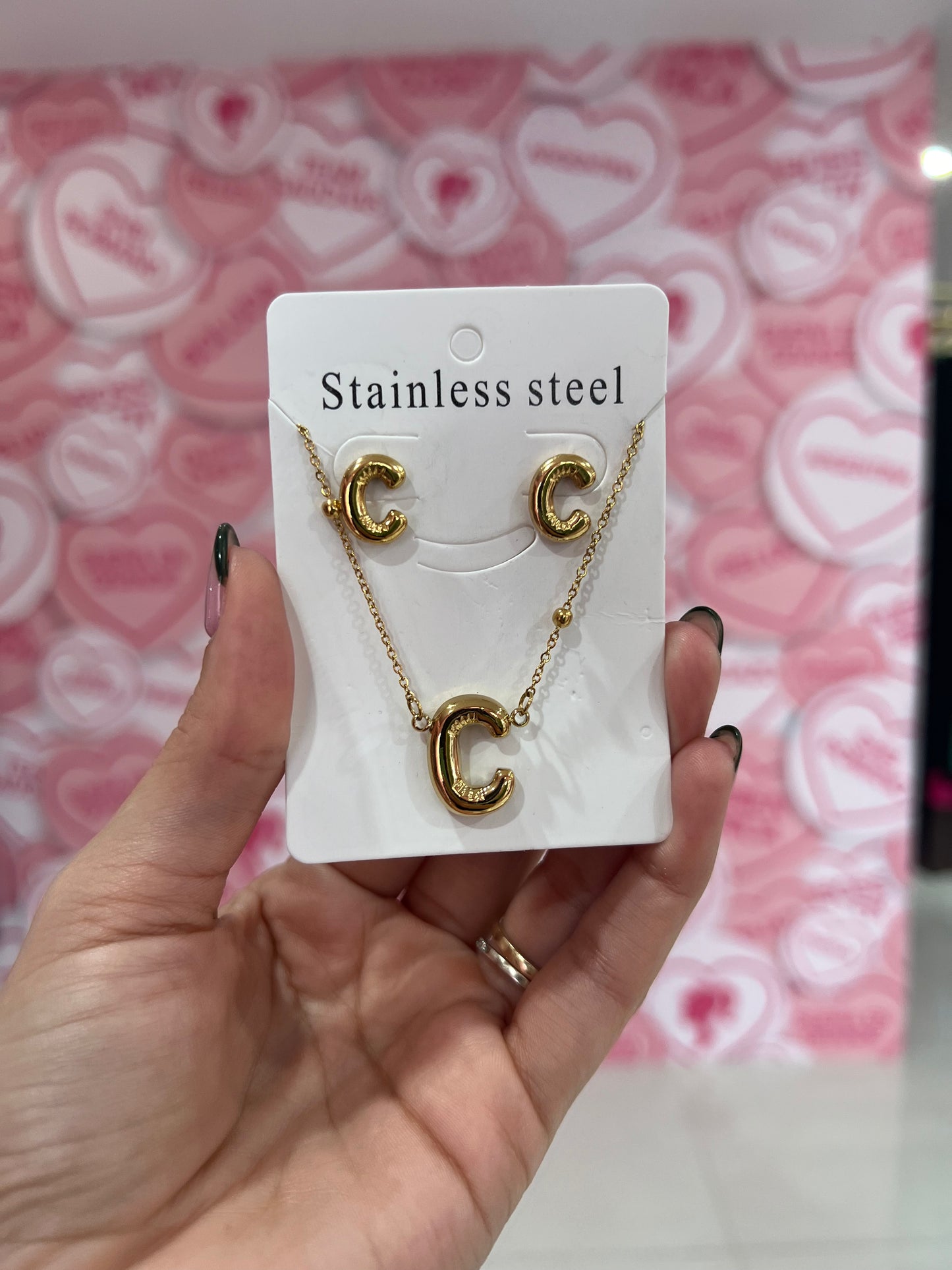 Set de letra Stainless Steel