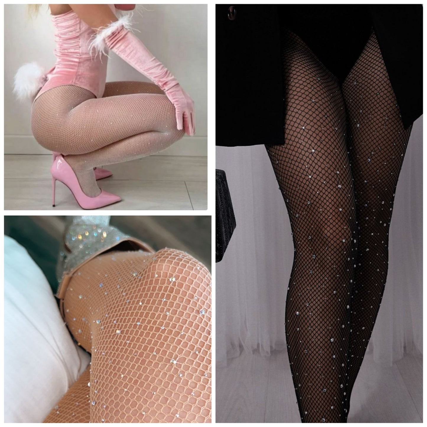 Medias Glitter disfraz