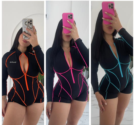 Wonder Romper Manga Larga