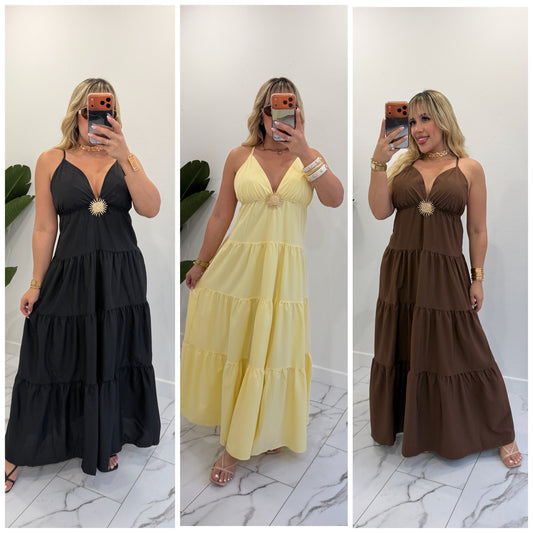Sun maxi dress