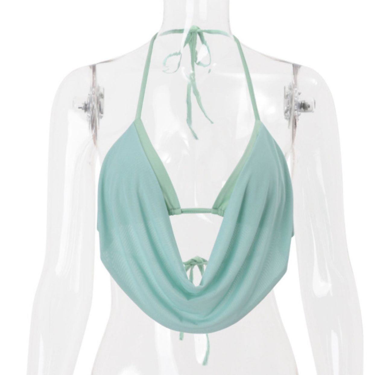 Halter pastel top