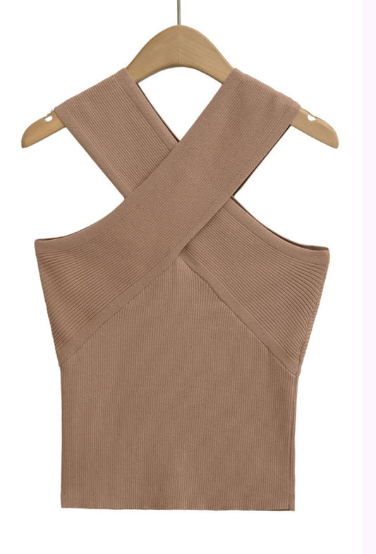 Cross tank top