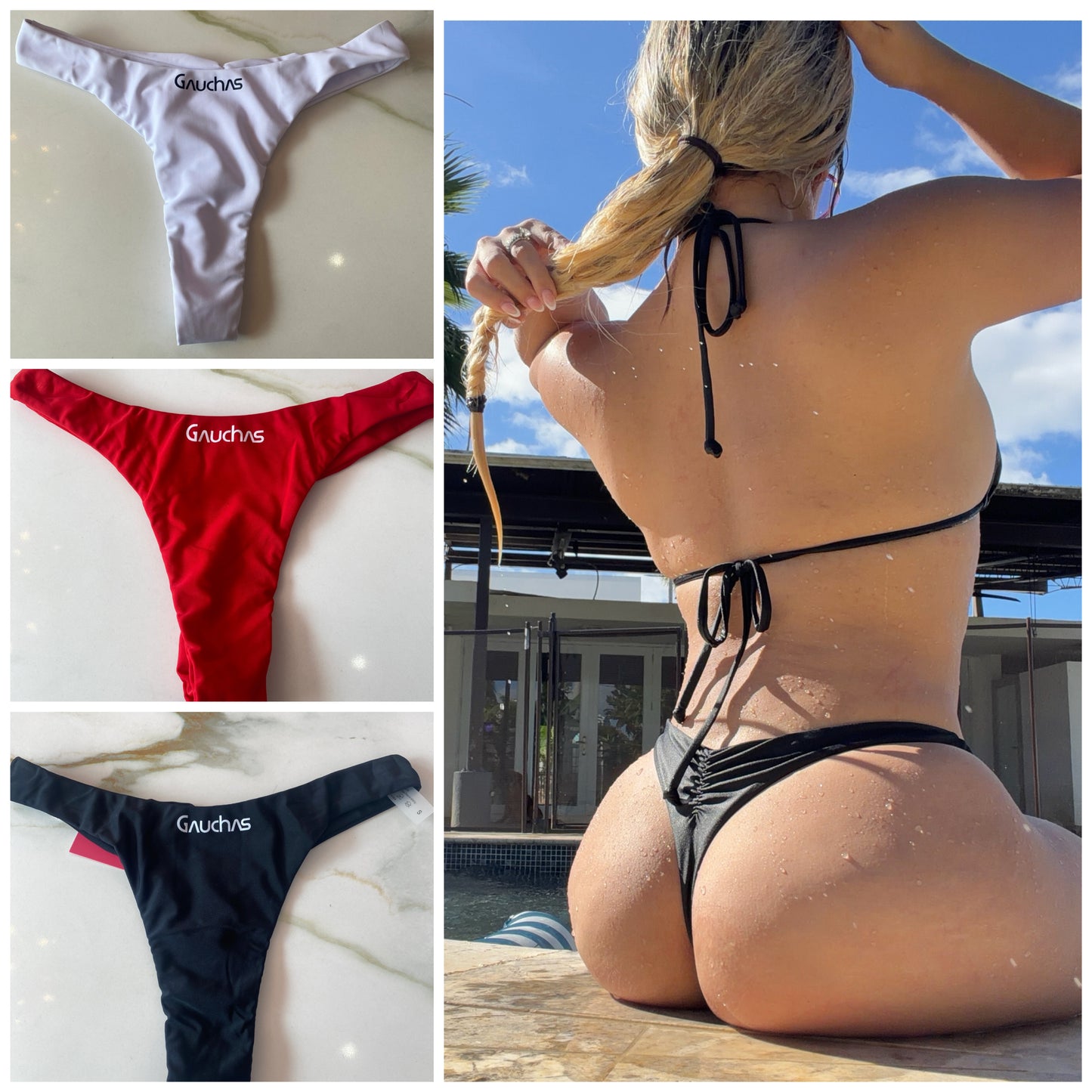Gauchas low tanga bikini