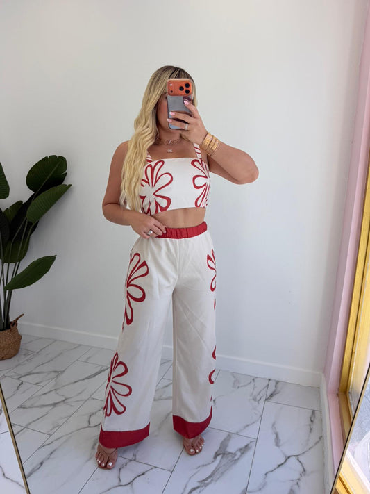 Ivory Flower Set