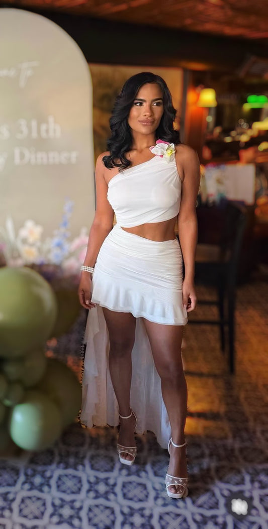 Irregular Mesh Dress