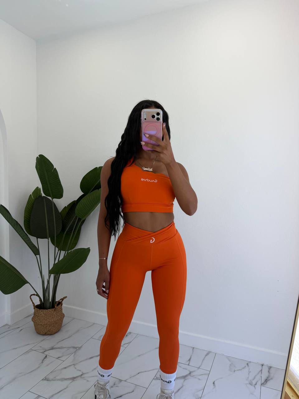 One shoulder sport set