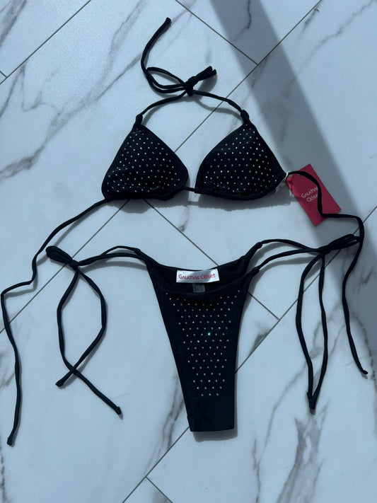 Rhinestone bikini set