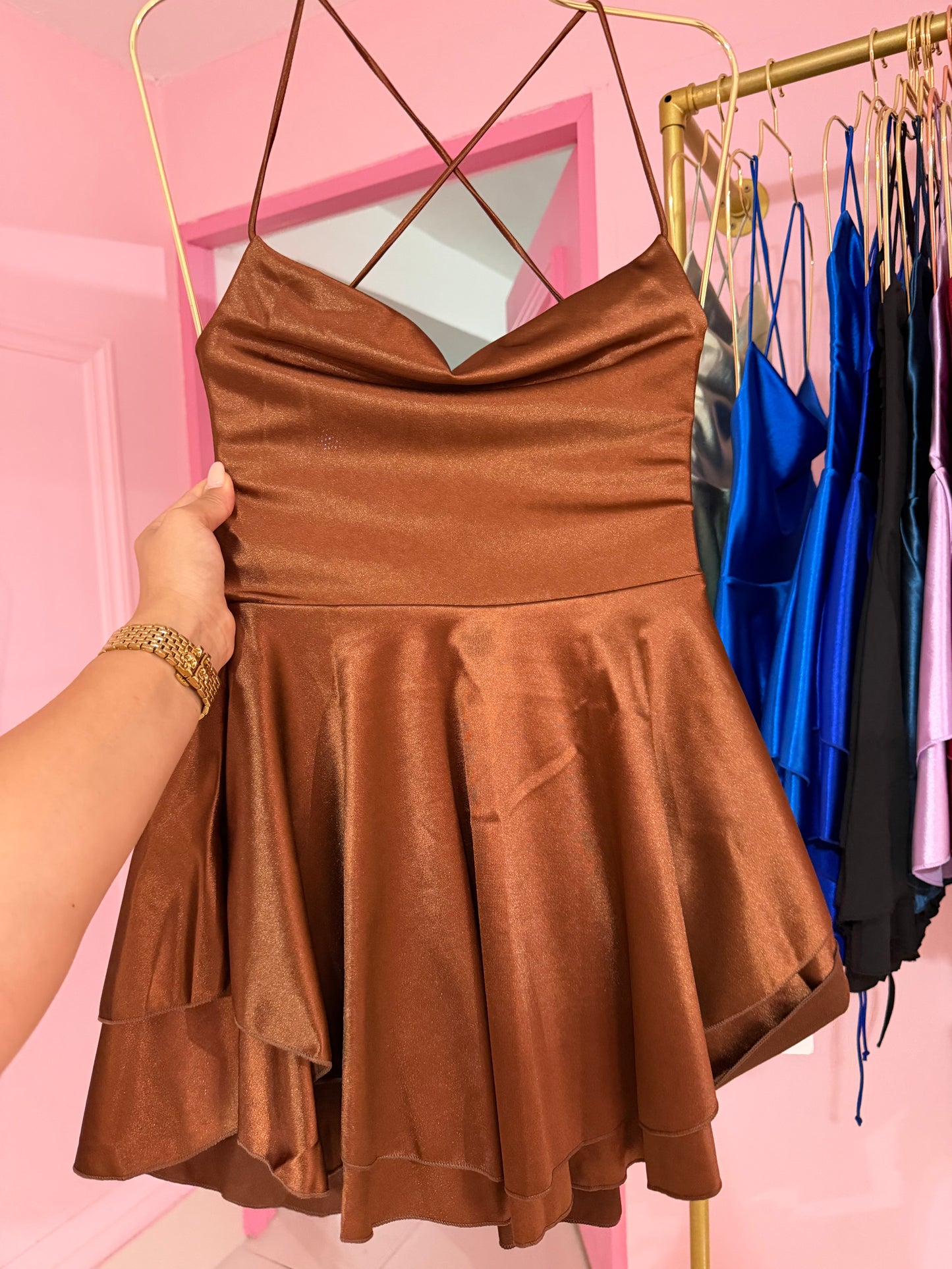 Satin Chic Dress
