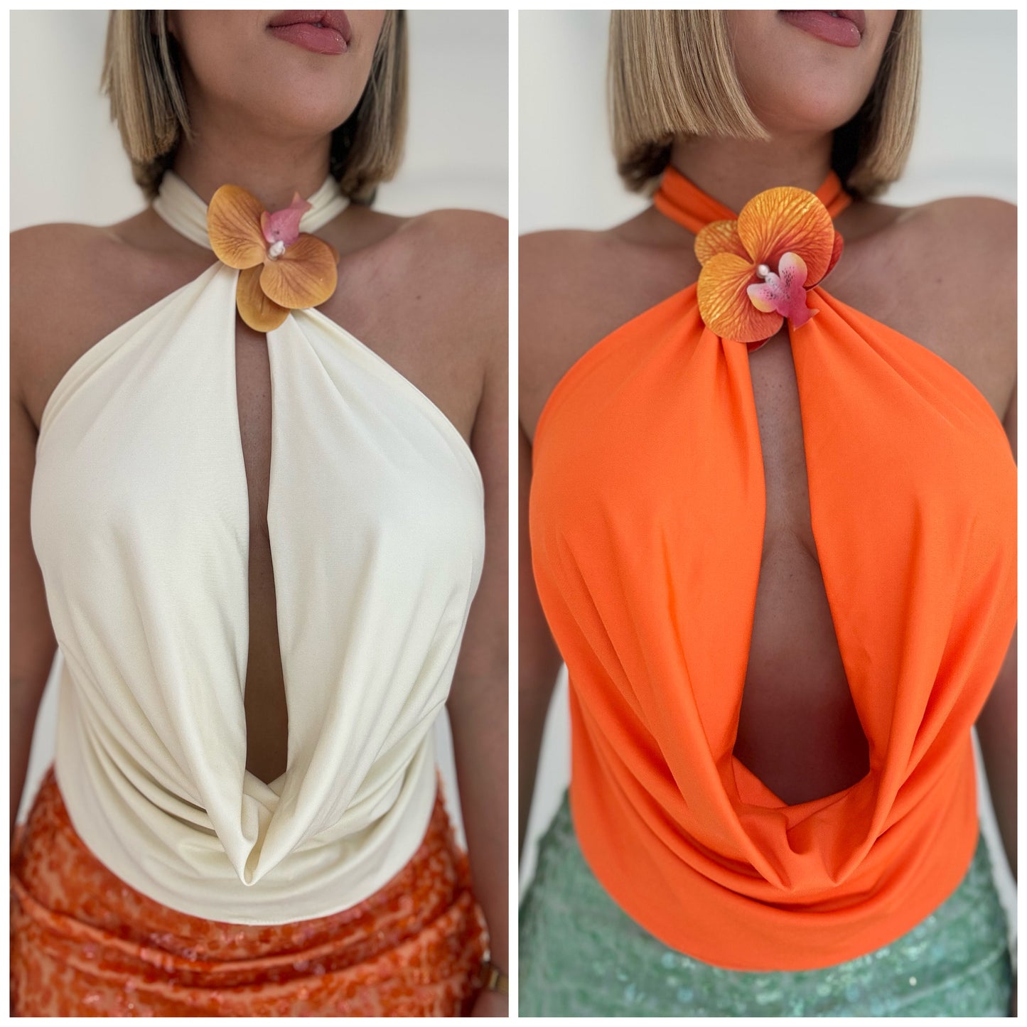 Orquidea Halter Top