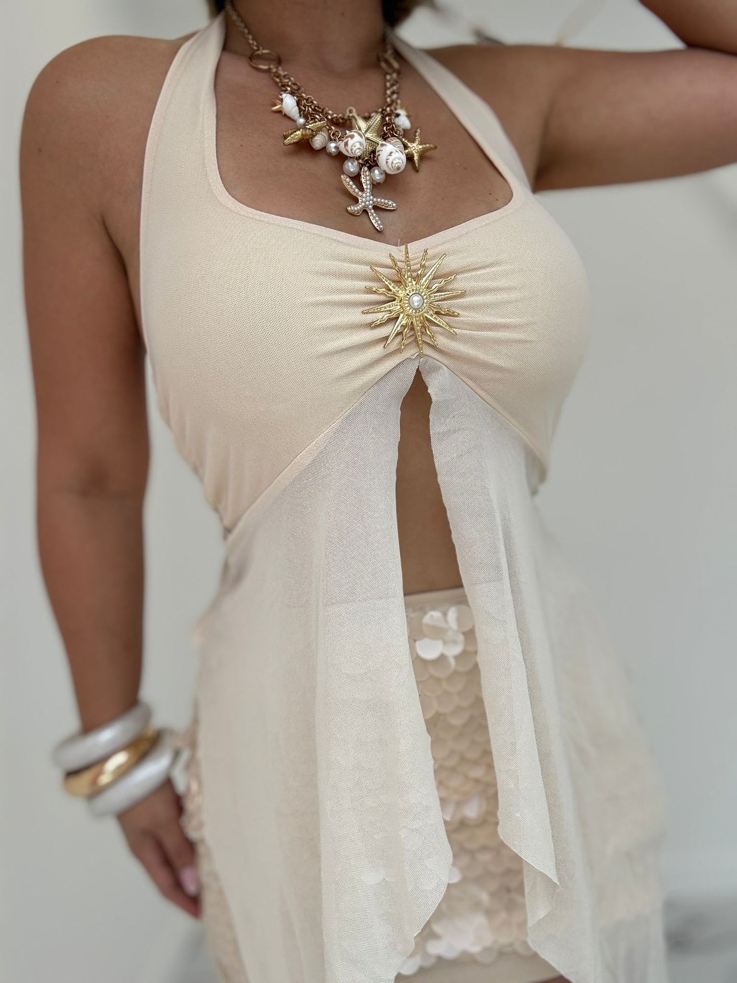 Nude Sun top