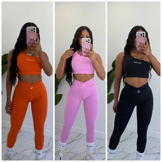 One shoulder sport set
