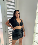 Leather skirt SMALL