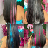 2 Extensiones Glitter Individuales