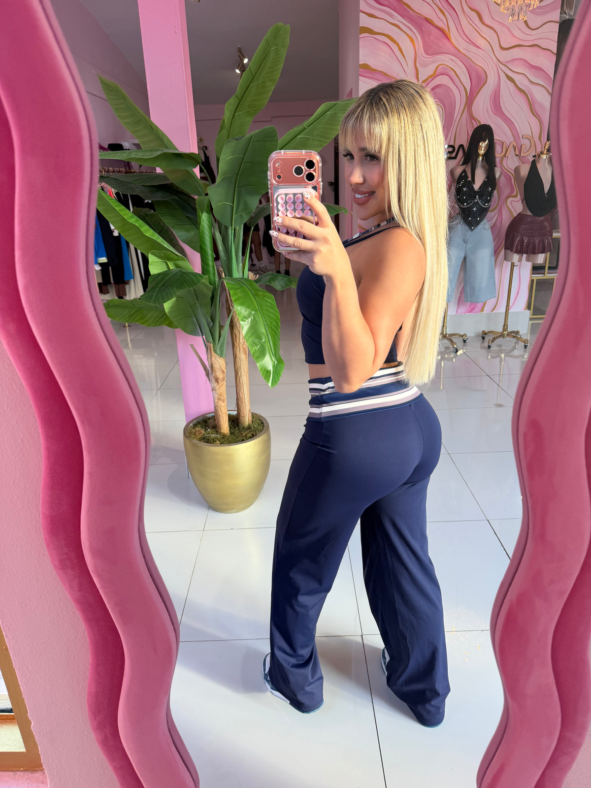 Sporty Lines Palazzo set