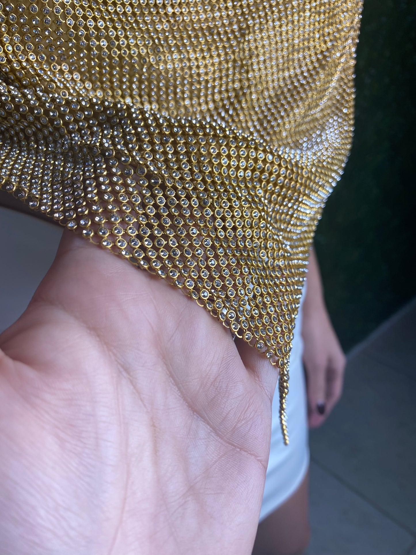 Arabe Halter Diamante