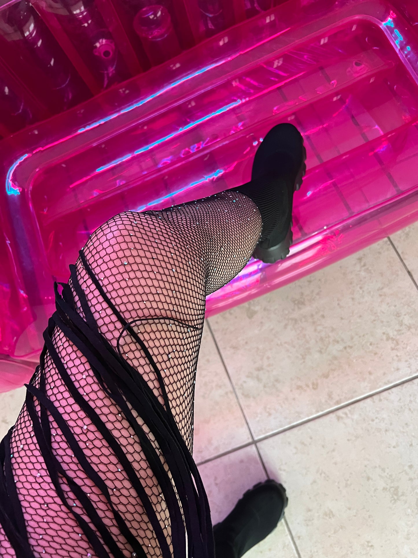 Medias Glitter disfraz