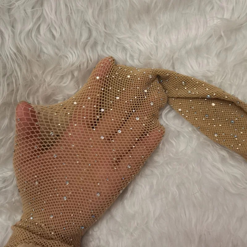 Medias Glitter disfraz