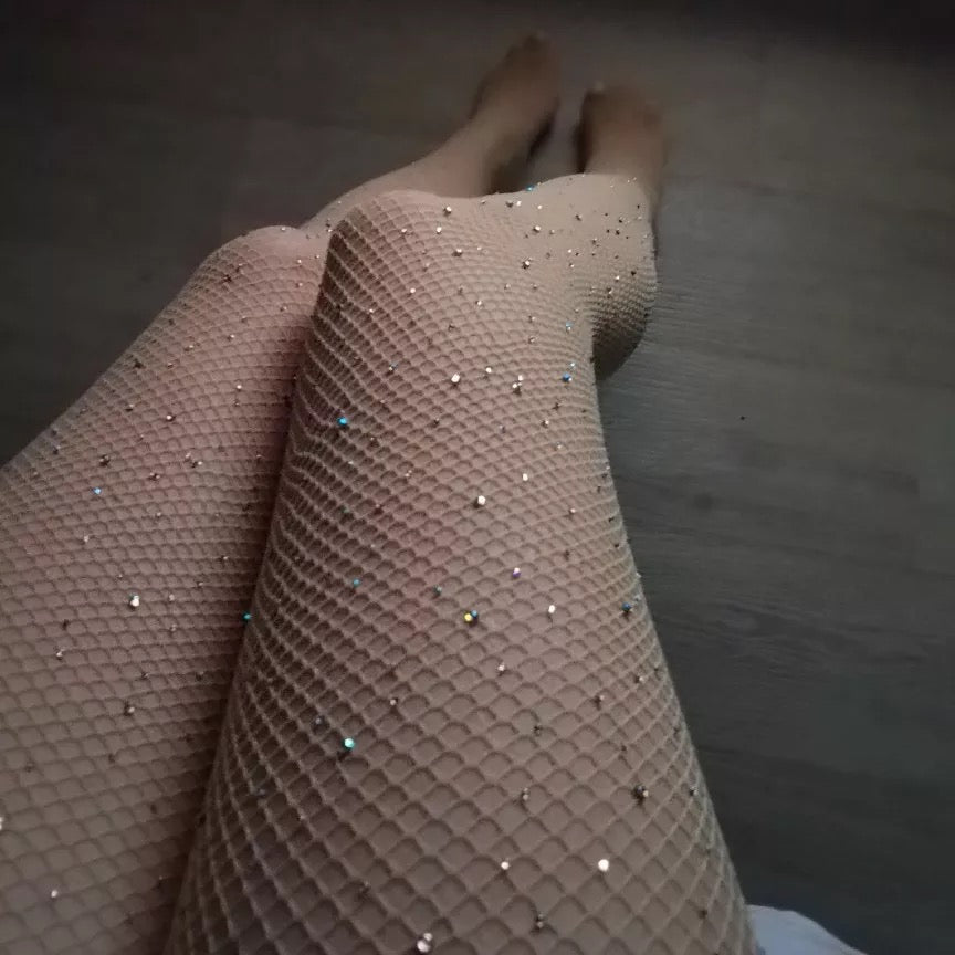 Medias Glitter disfraz