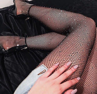 Medias Glitter disfraz