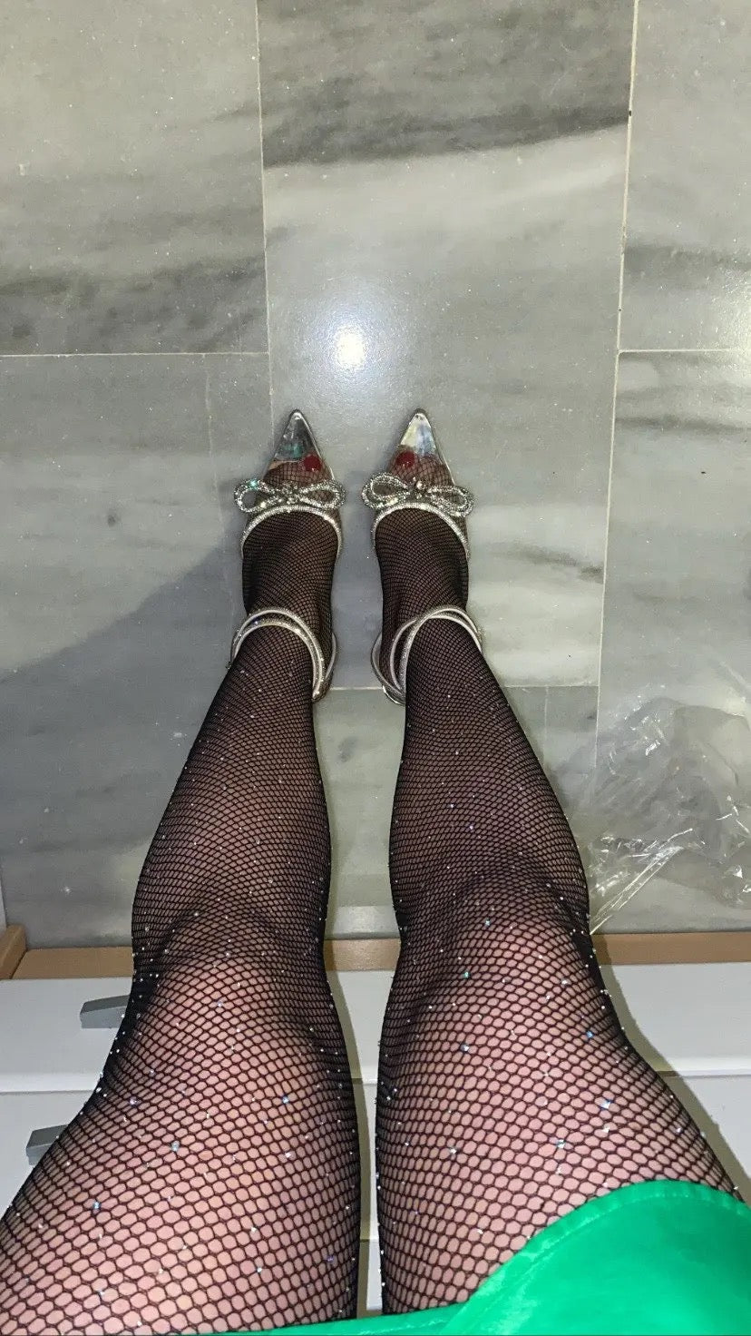 Medias Glitter disfraz