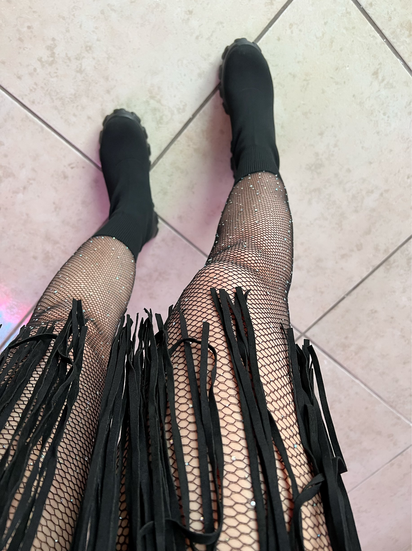 Medias Glitter disfraz