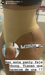 Panty Faja Thong (Alta Compresión)